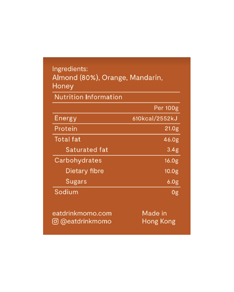 Mandarin Almond Butter